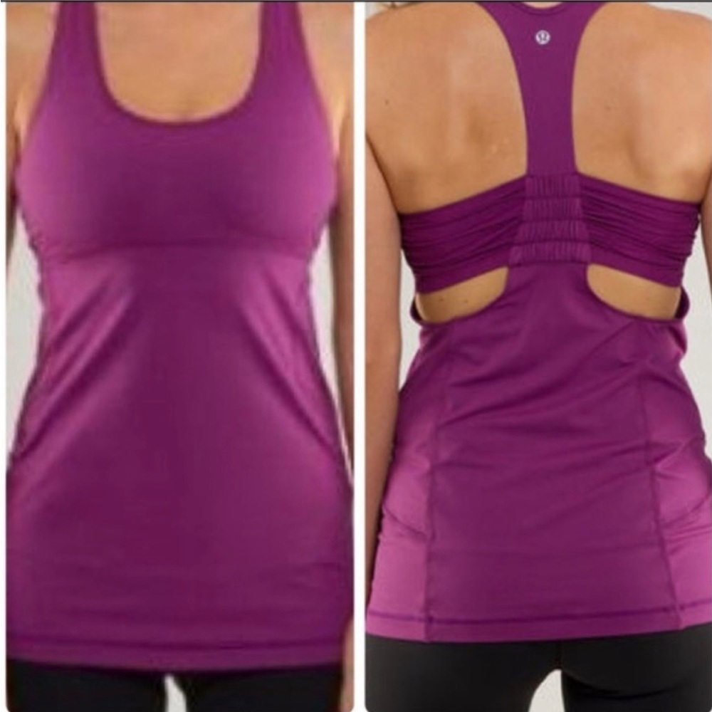 LULULEMON Turbo Tank in Dewberry- 8